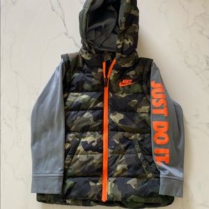 Nike Full Zip Puffer Jacket